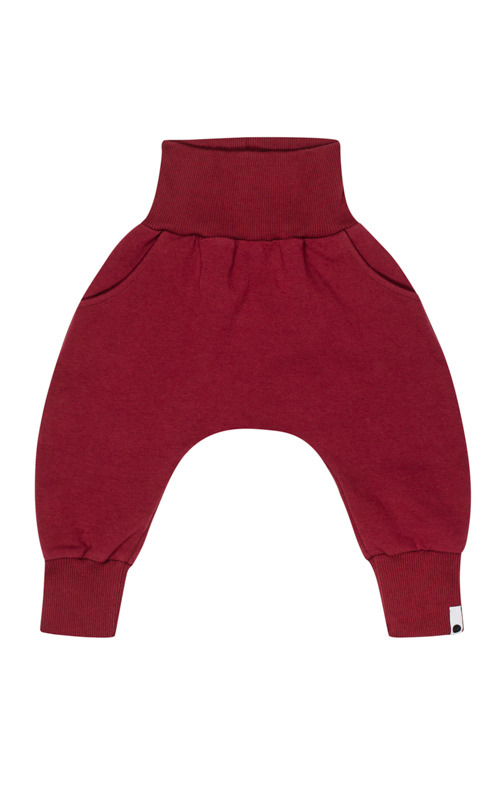 Jogginghose - Bordeauxrot