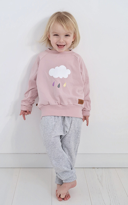 Sweatshirt Nube - Puderrosa