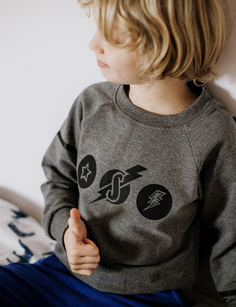 Sweatshirt Super Triple Jumper - Dunkelgrau