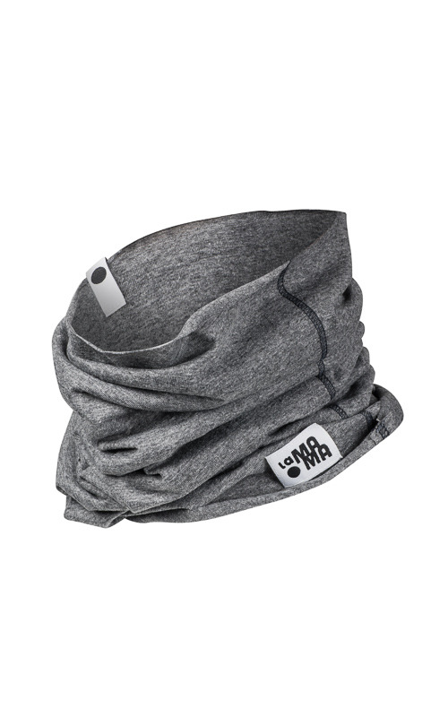 Schlauchschal aus baumwolle - Dunkelgrau