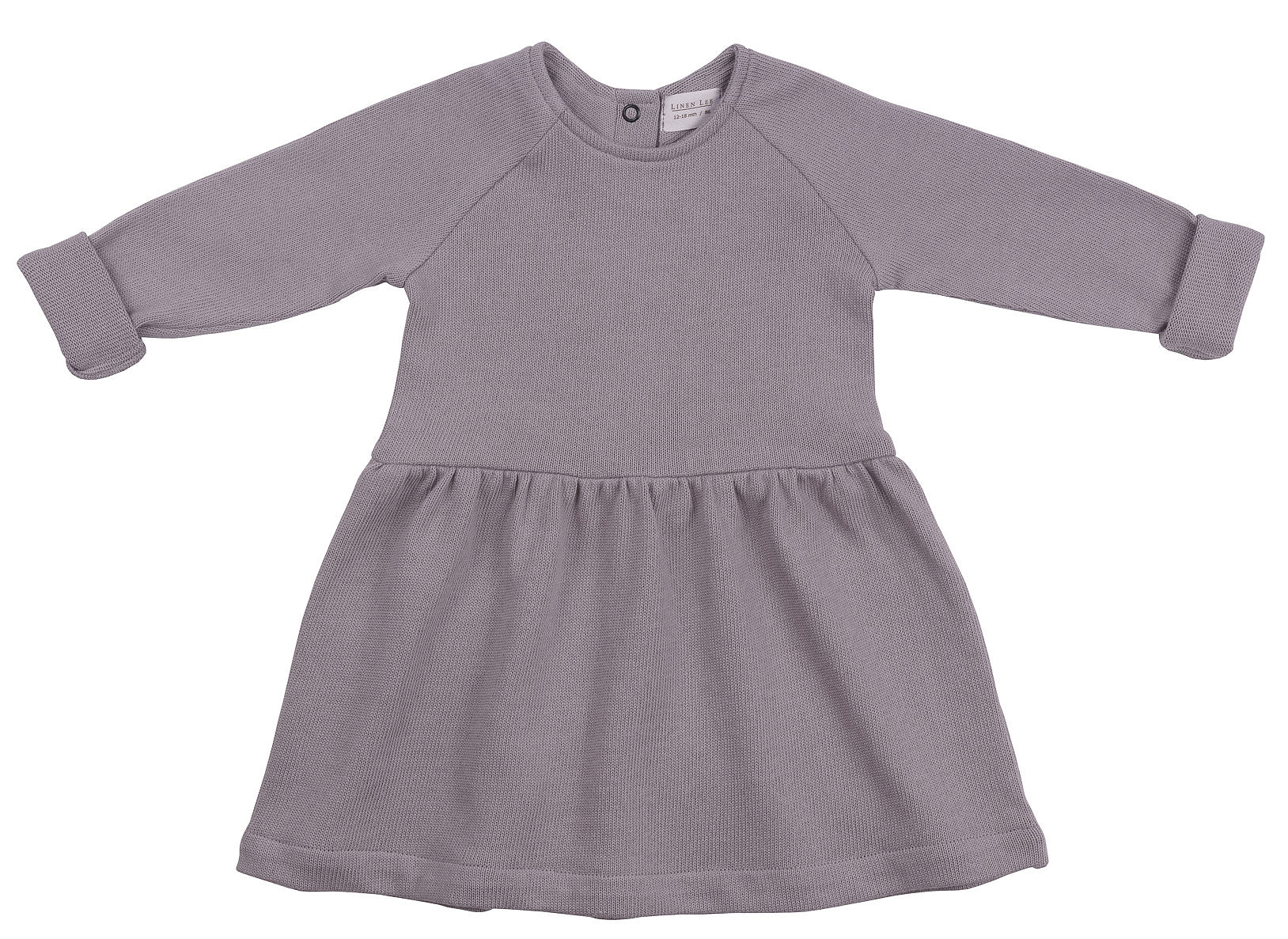 Baumwolle Kleid - Grau