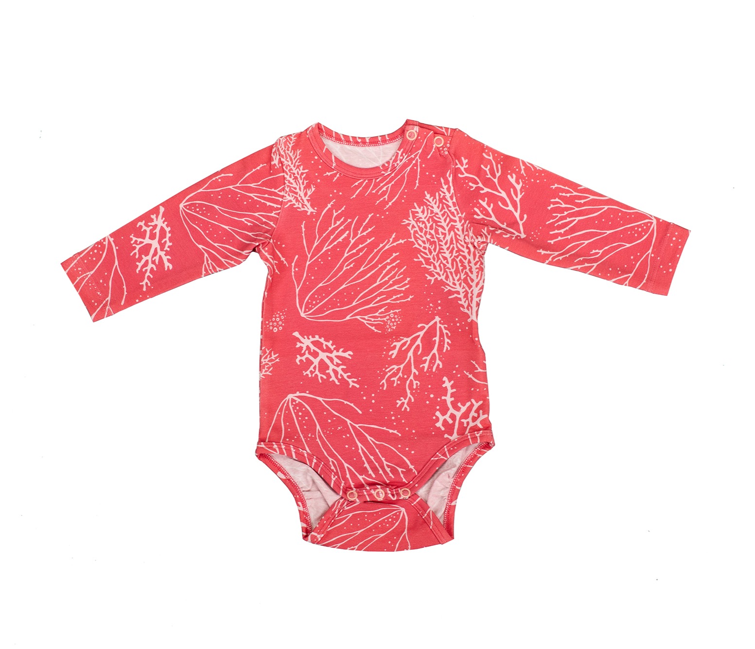 Bodysuit Longsleeve Corals Pink
