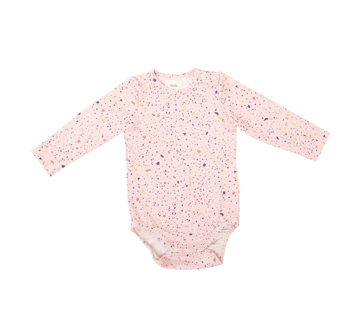 Bodysuit Longsleeve Terazzo Rose