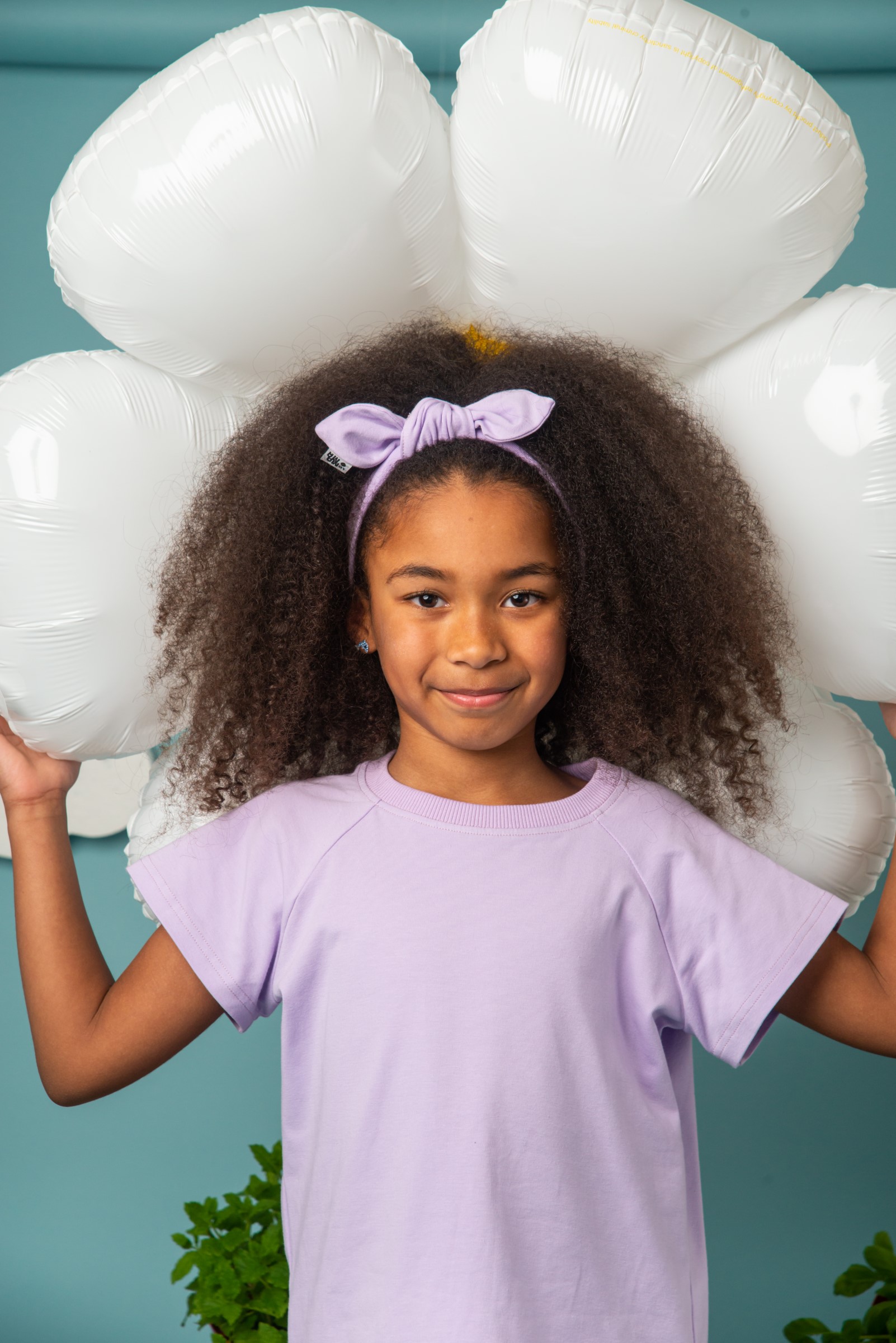 Pin up Stirnband  - Lavandel