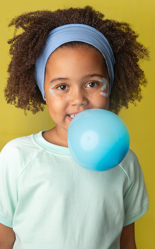 Stirnband - Hellblau