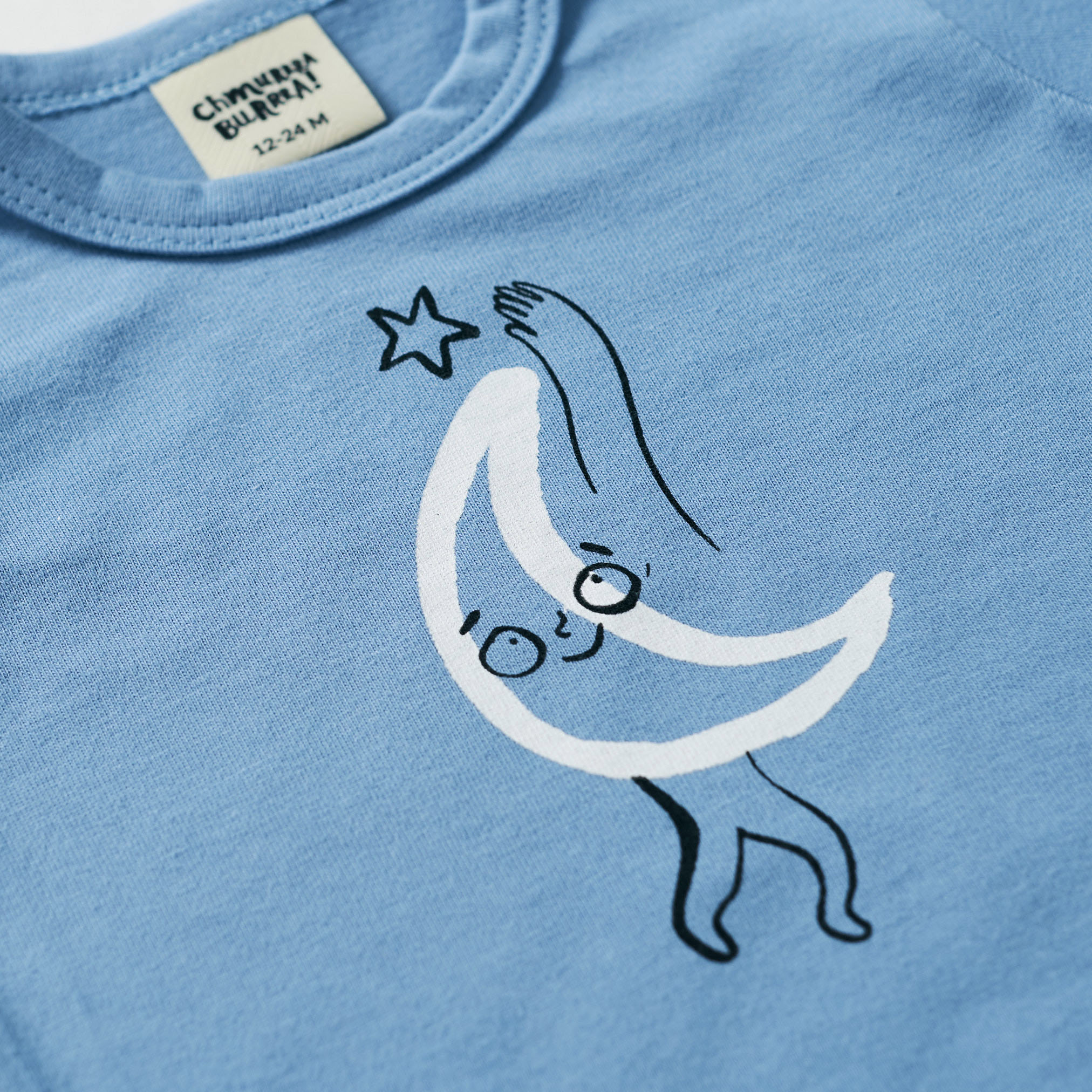 Mond Bodysuit - Blau