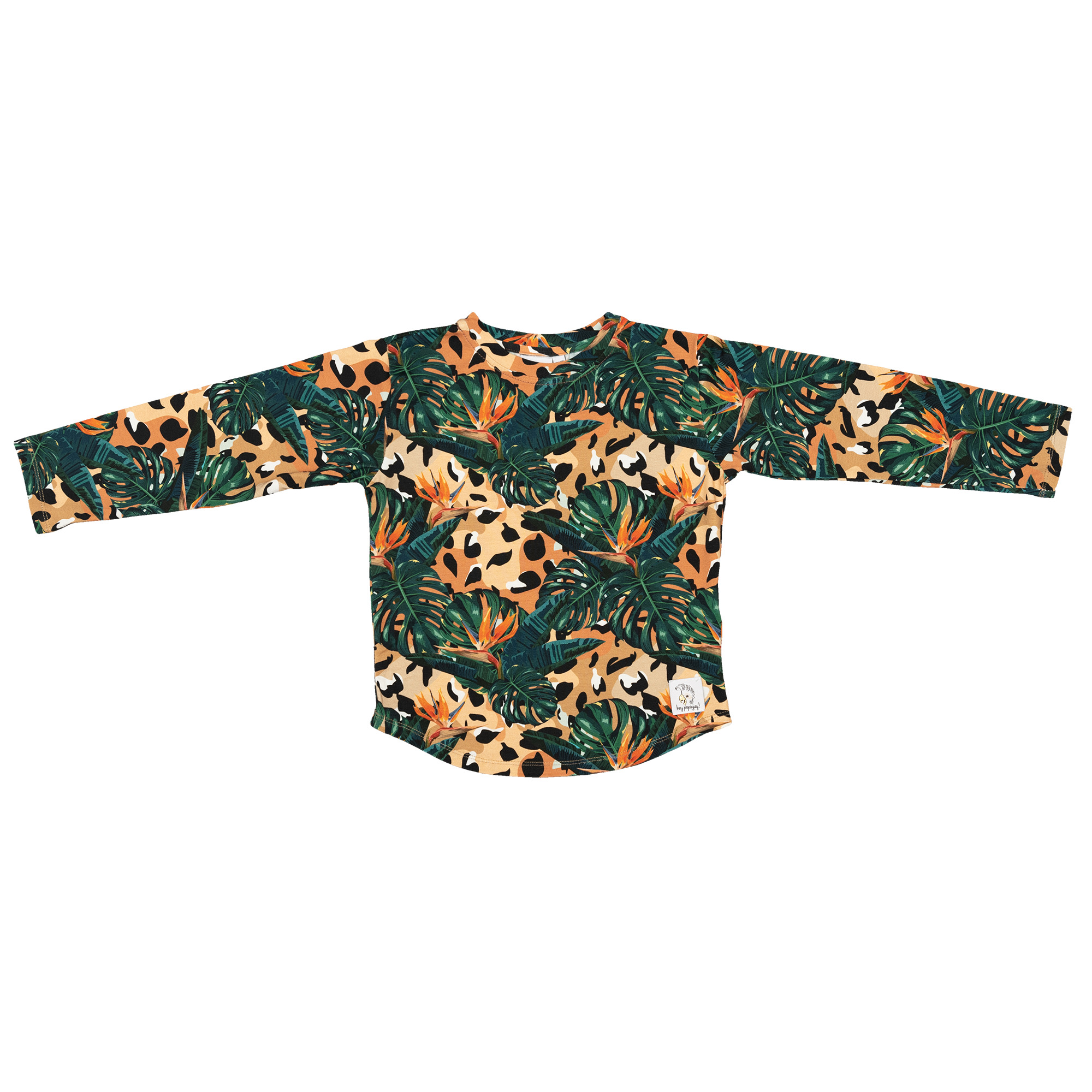 Langarmshirt Dschungel Spots