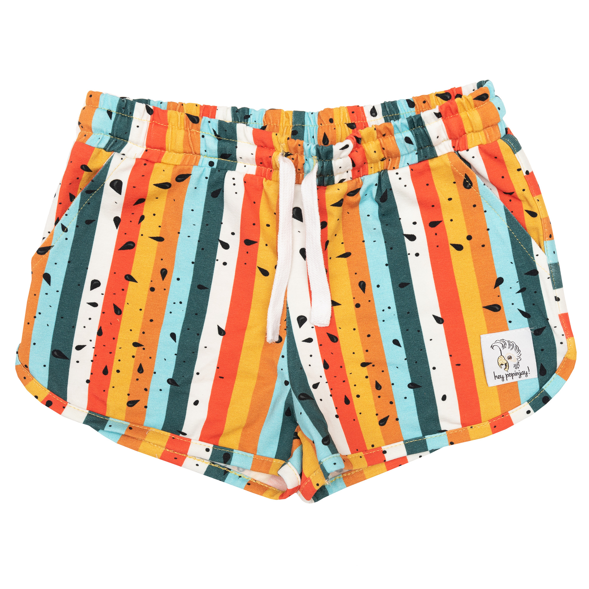 Shorts Mehrfarbig gestreift