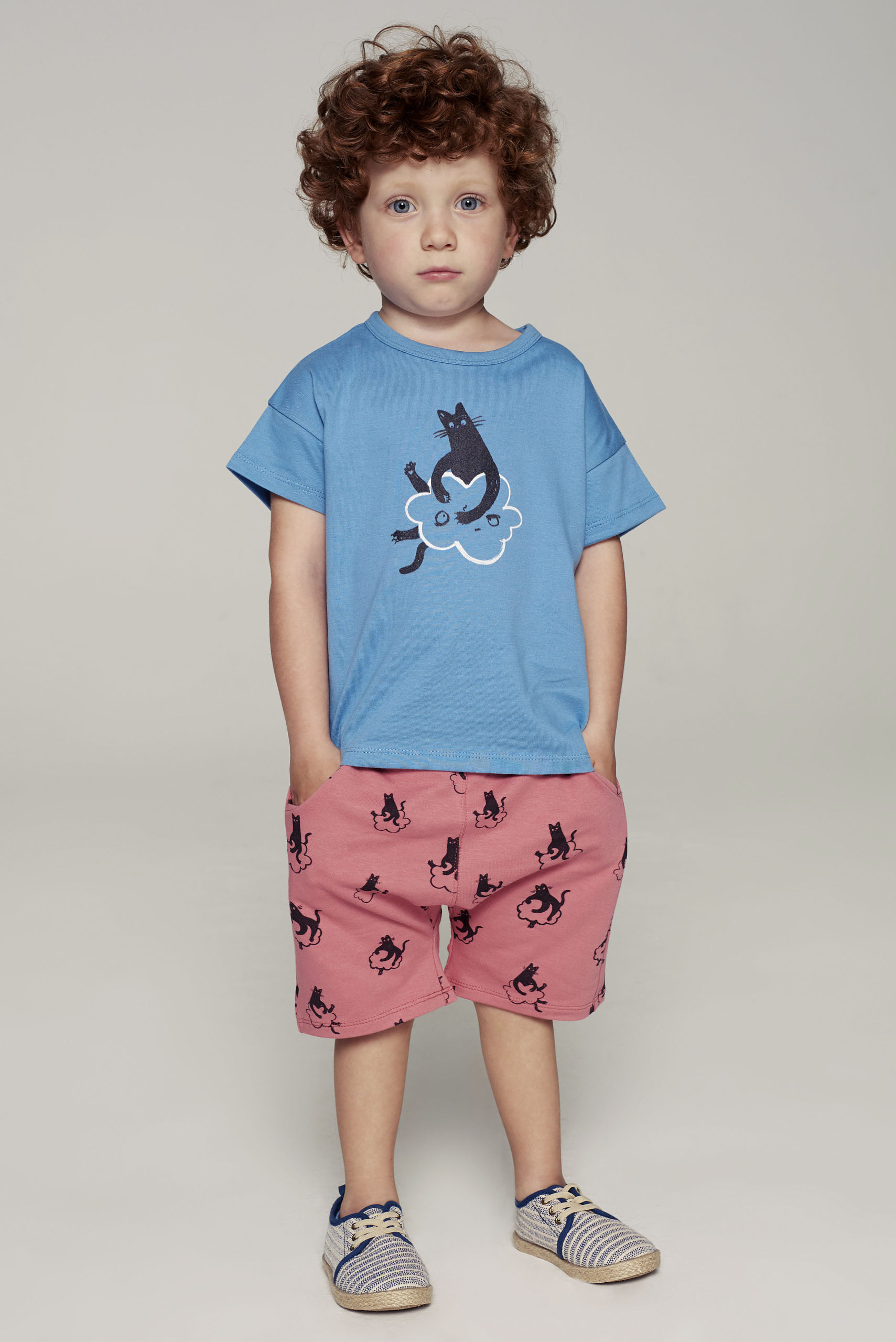 Katzen Shorts - Rose