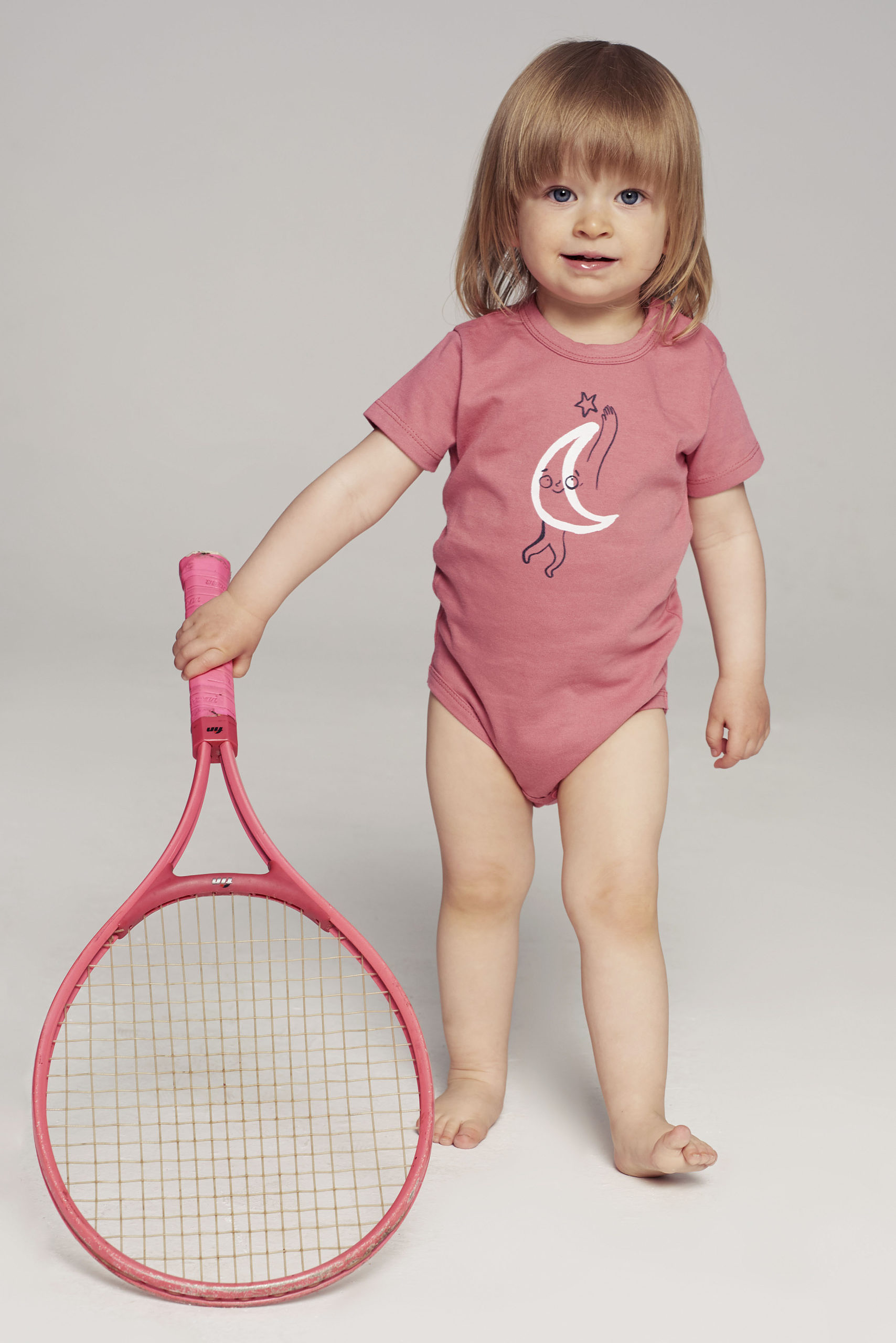 Wolken Bodysuit - Rosa