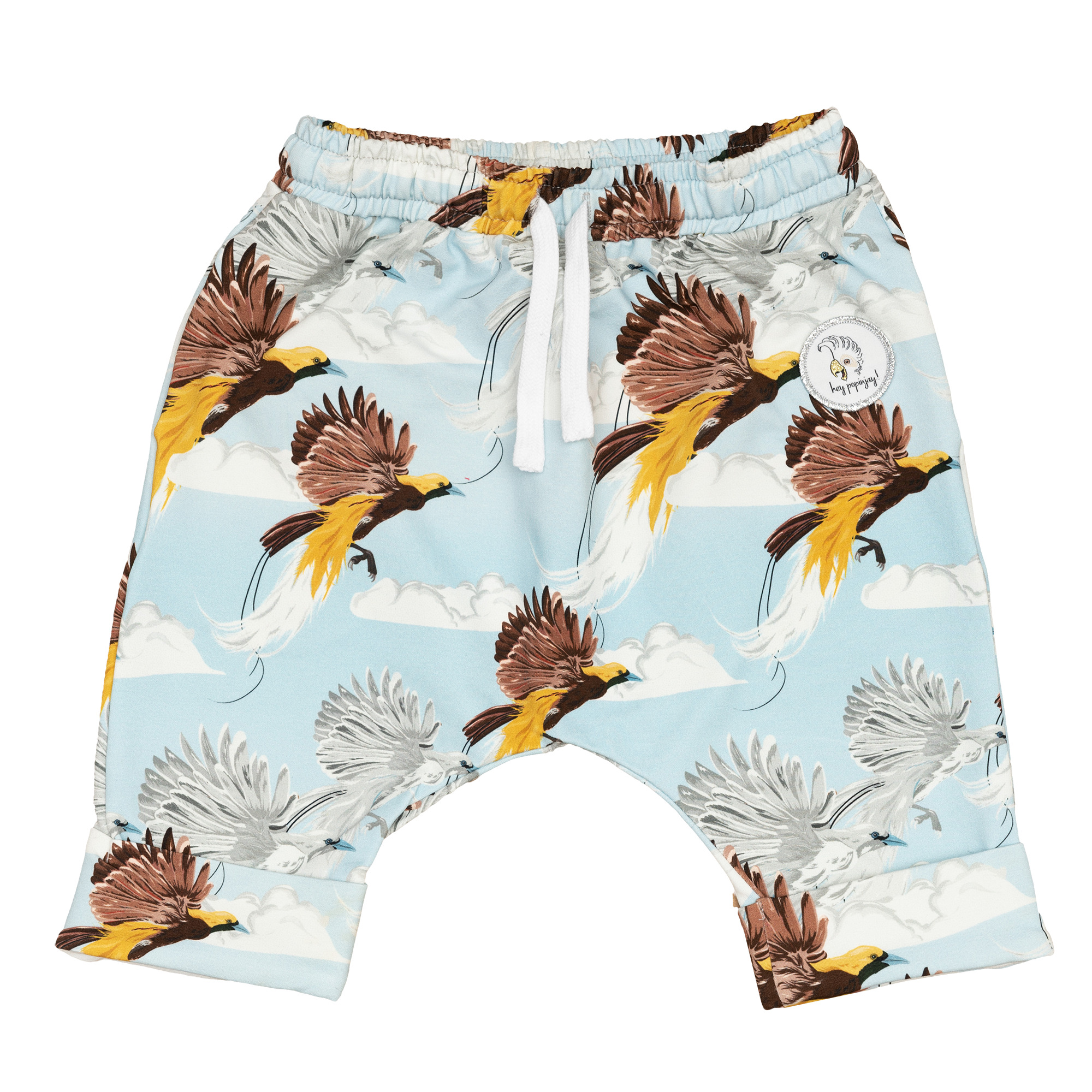 Baggy Shorts Großer Vogel