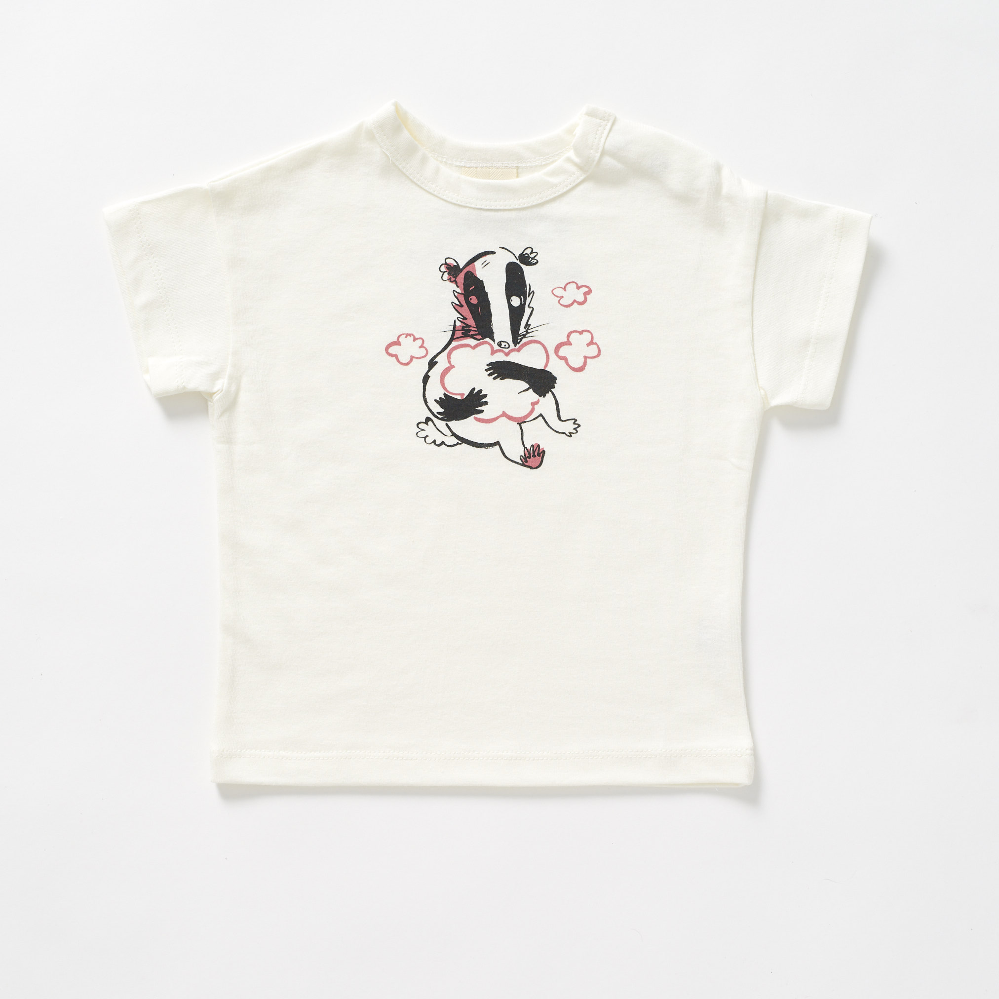 Dachs T-shirt - Creme