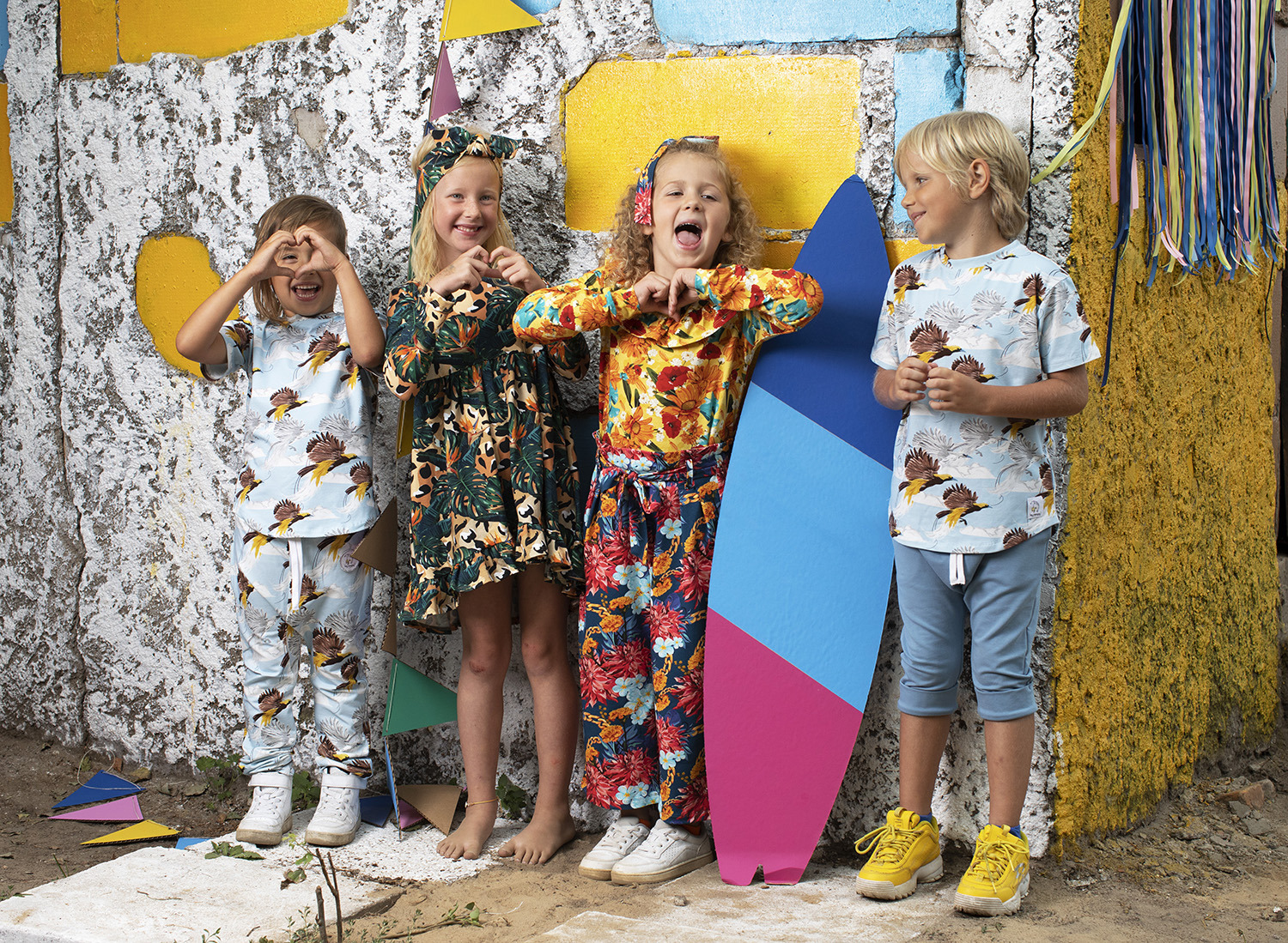 Boksa Hose Großer Vogel