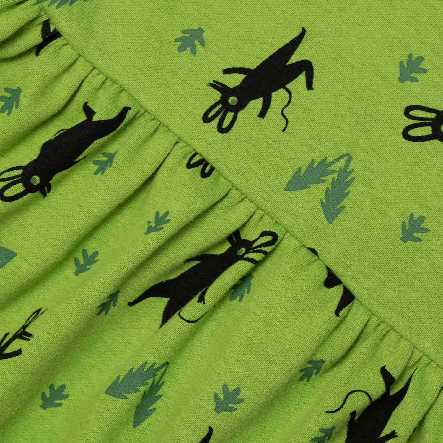 Kleine Mäuse Kleid - Grün