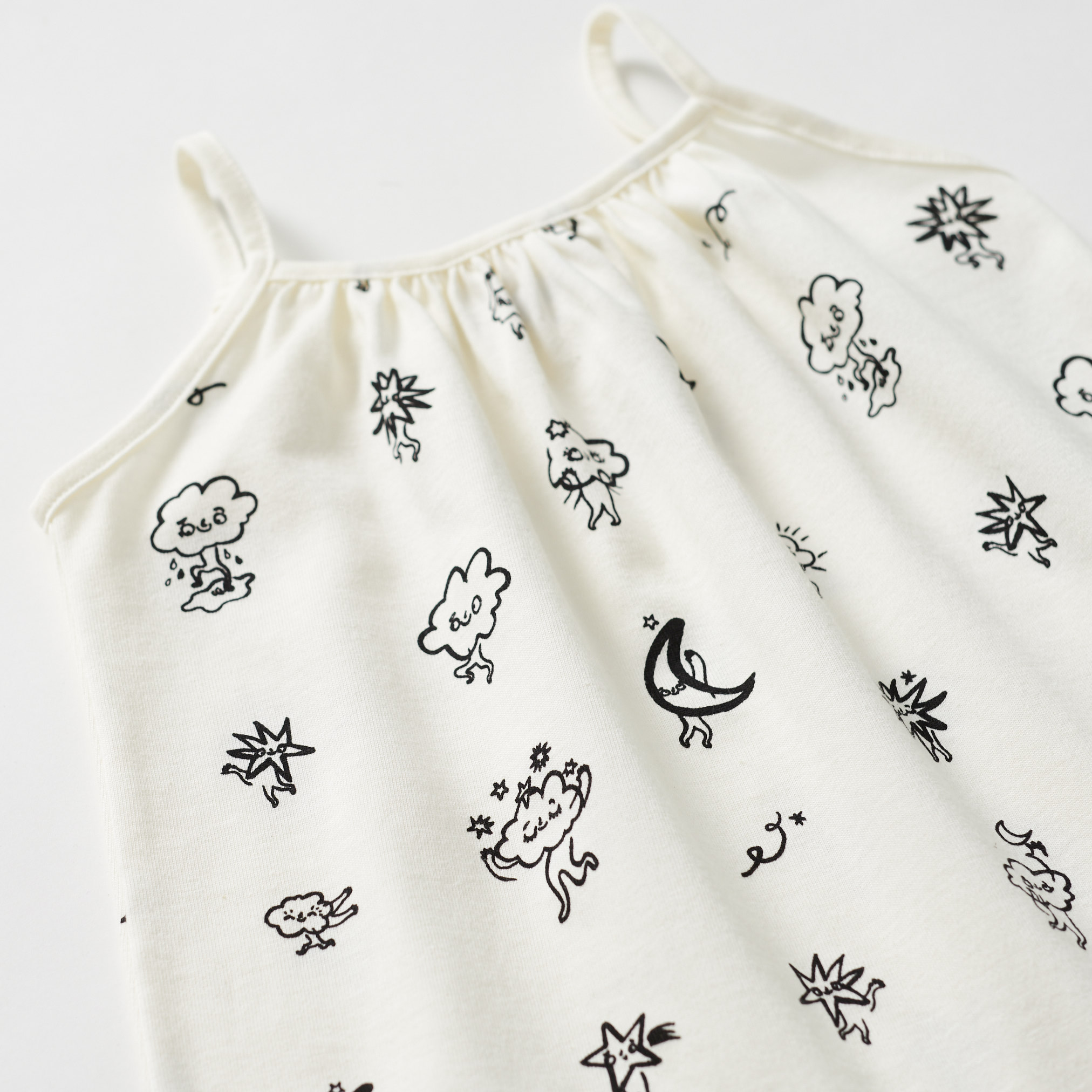 Wolken Kleid - Creme