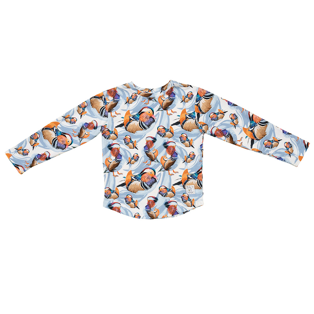 Langarmshirt Mandarin Ducks