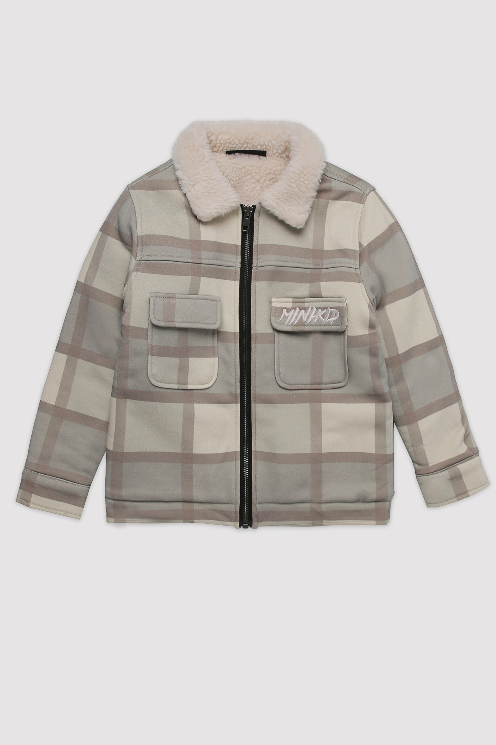 Jacke Fur Checkered