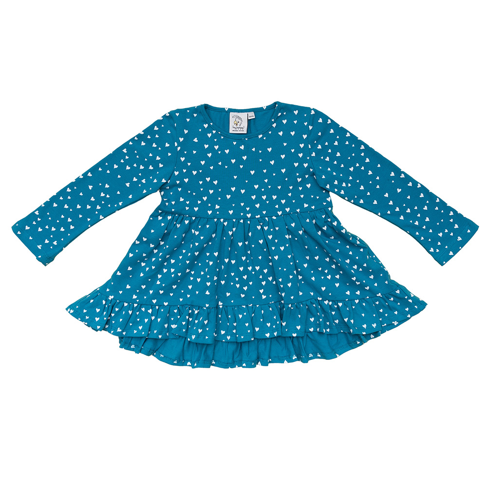 Tunika Turquise Hearts