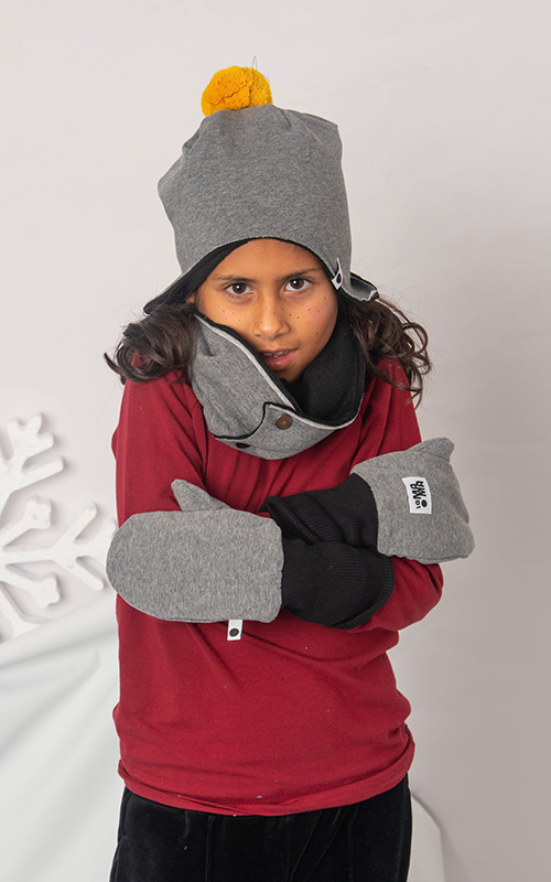 Wintermütze - Dunkelgrau