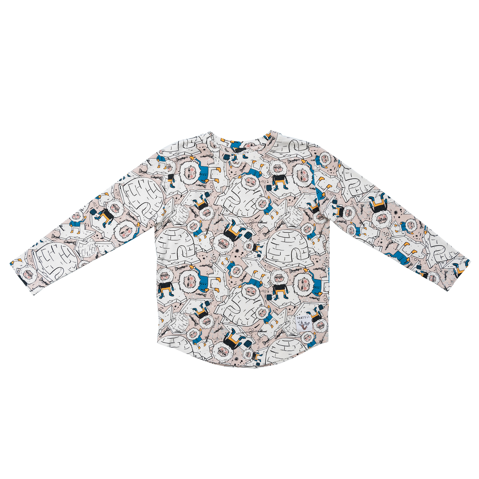 Langarmshirt Eskimo