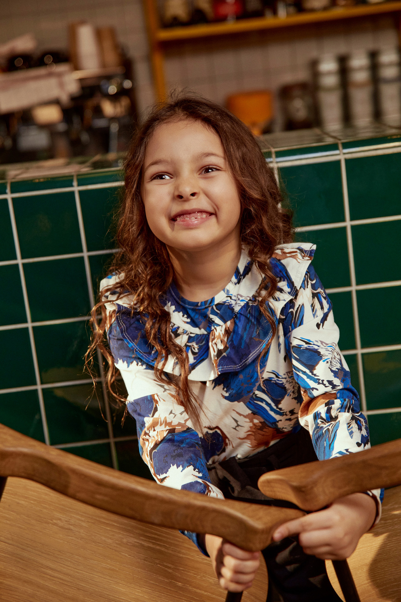 Bee Langarmshirt Winterdown