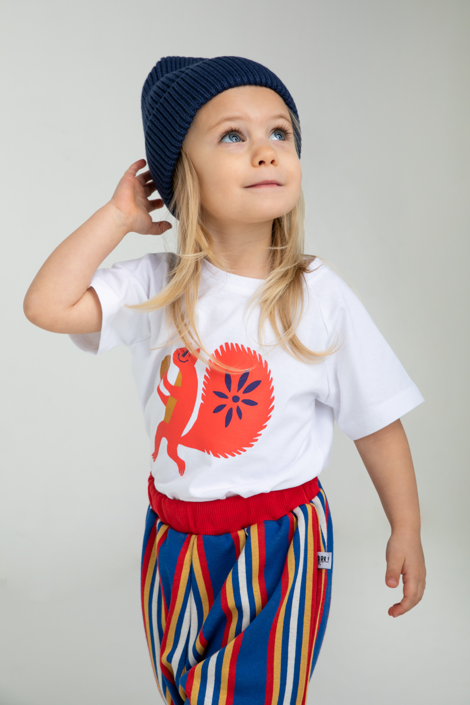 Eichhörnchen T-shirt Weiß