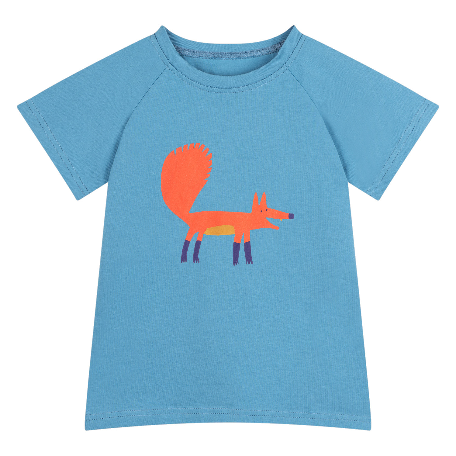 Fuchs T-shirt Blau