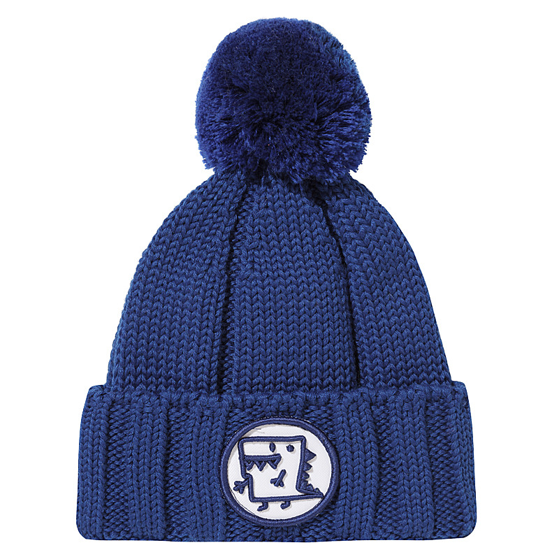 Merino Mütze Cobalt