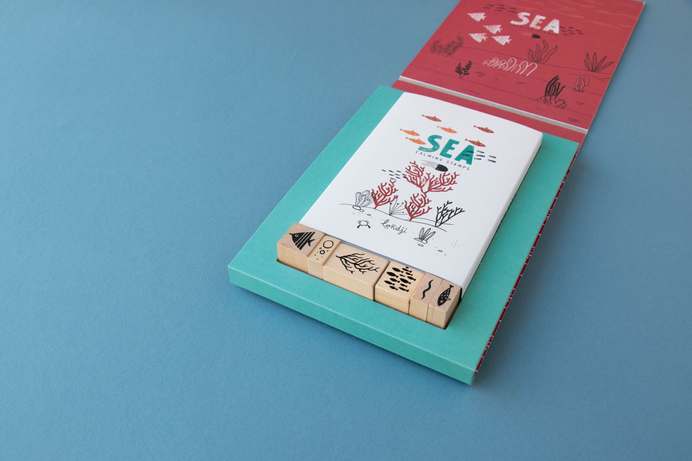 Calming Stamps - Sea