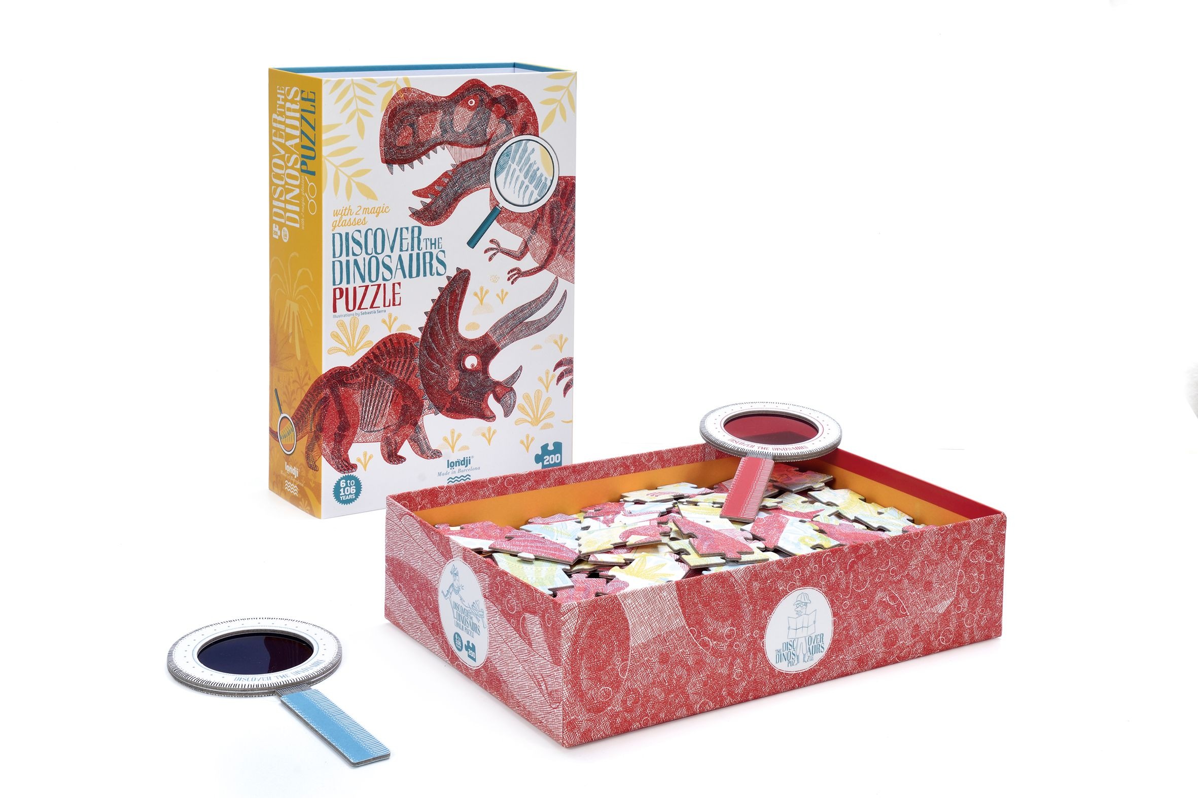 DISCOVER THE DINOSAURS Puzzle