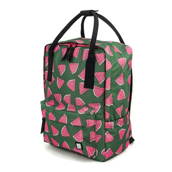 Eckiger Rucksack - Wassermelonen