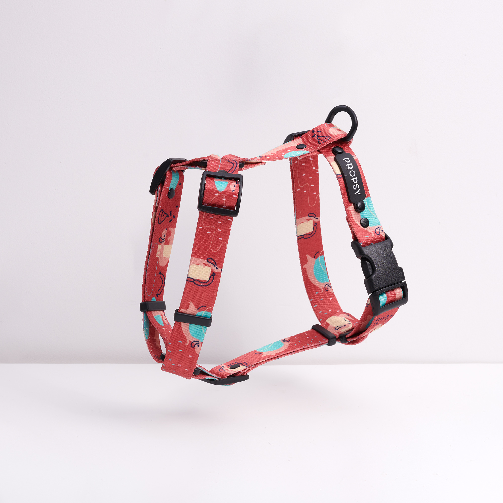 Hundegeschirr Guard - Raspberry