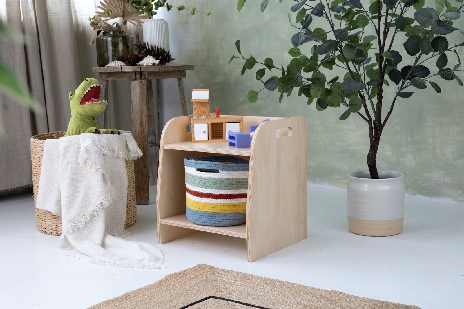 Montessori Niedriges Regal - 40cm