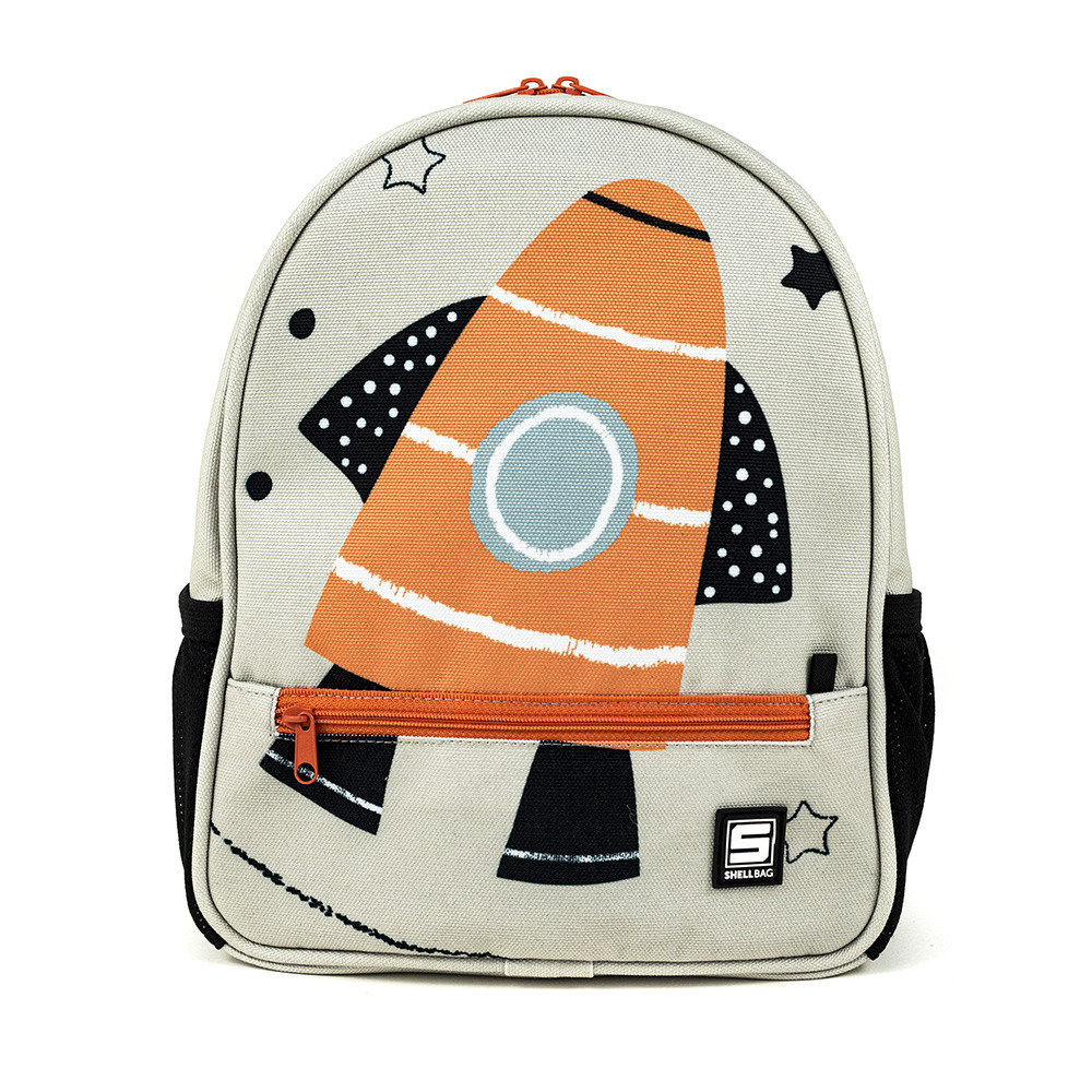 Weltraumraketenrucksack für Vorschulkinder