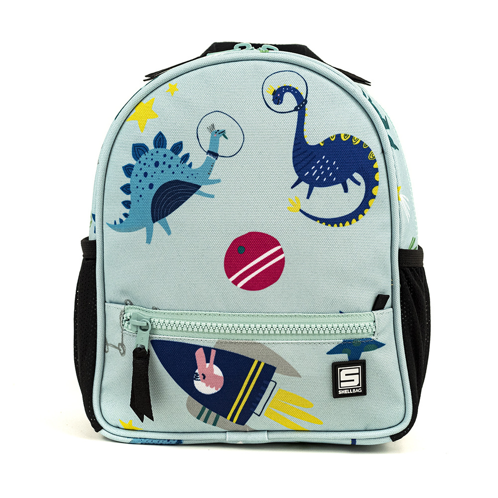 Rucksack mit Weltraum-Dinosauriern für Vorschulkinder