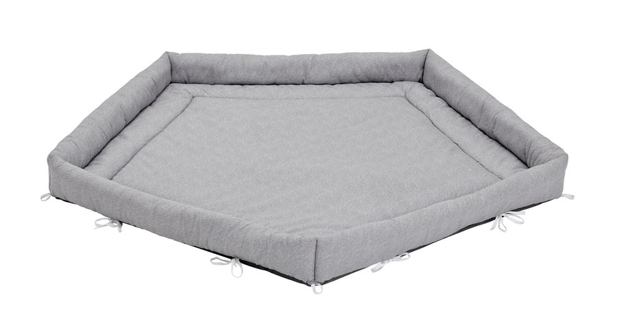 Baby Dan - Park A Kid Matratze für Laufstall - Grau