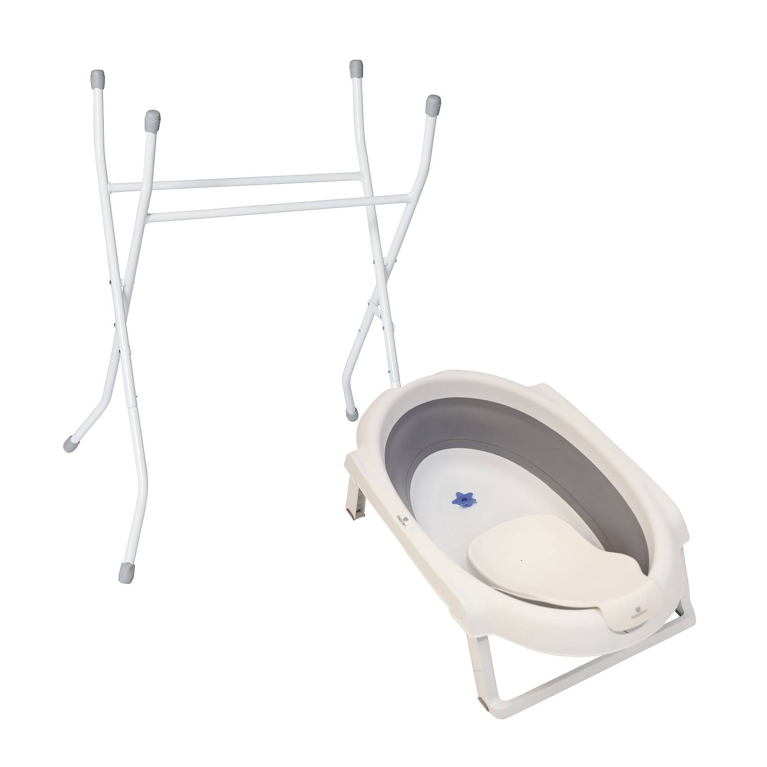 Baby Dan – SafeSplash Badeset von BabyDan (faltbare Badewanne, Ständer etc.)
