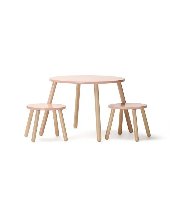 Kid's Concept - Hocker- und Tischset - Aprikose