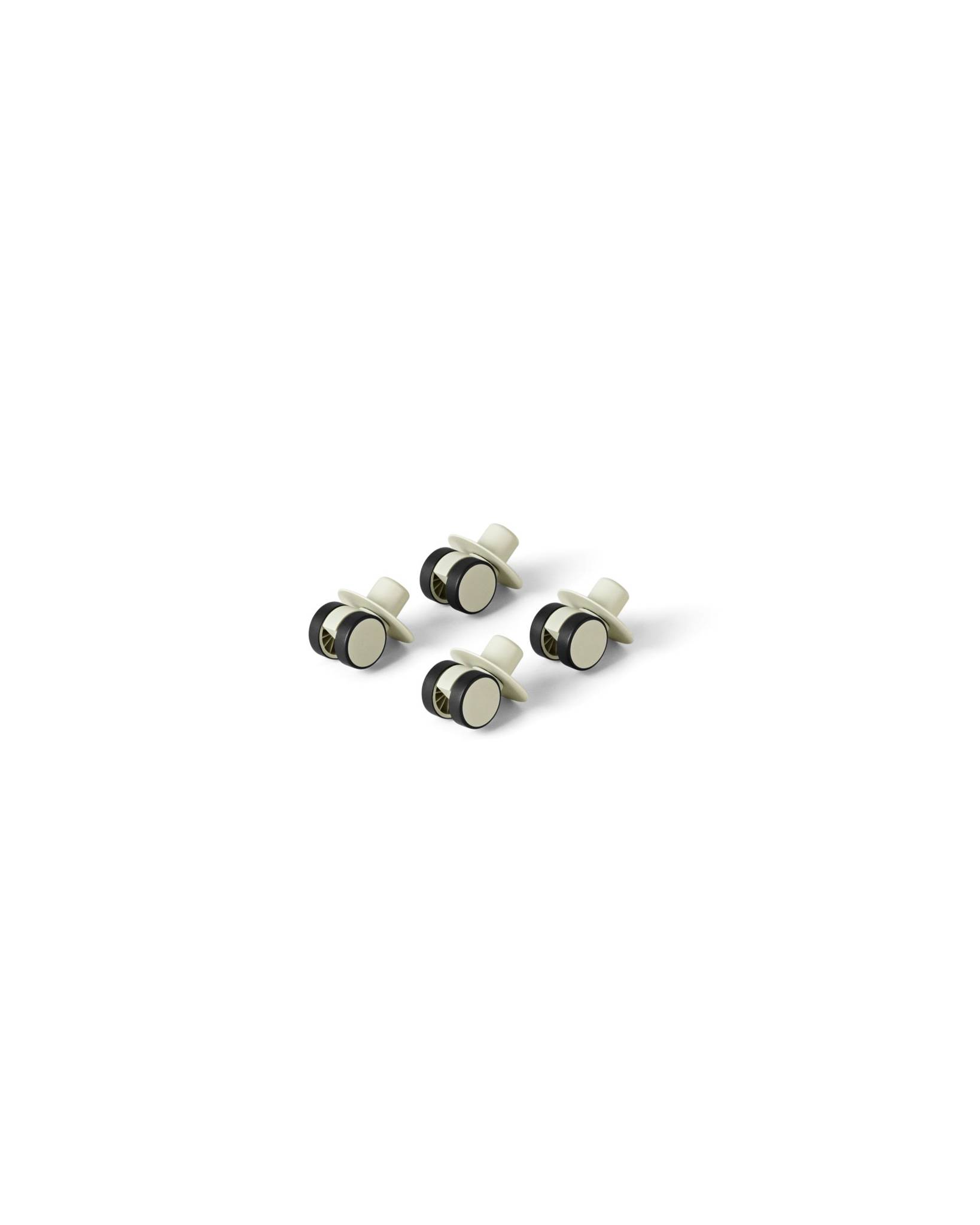 MODU – 4x Swirly Wheels, Staubgrün