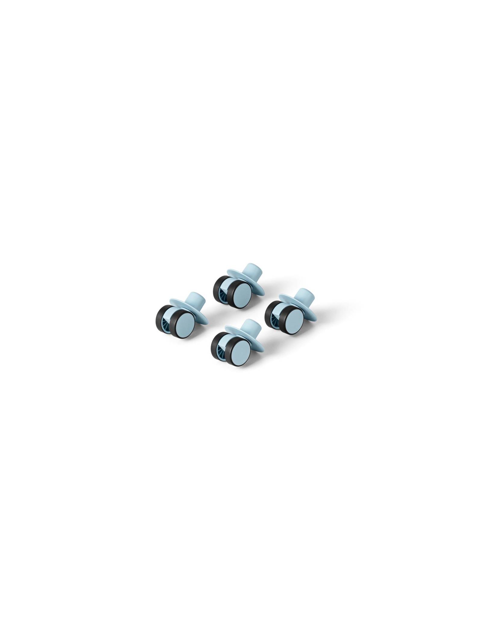 MODU – 4x Swirly Wheels, himmelblau