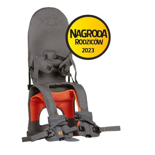 MiniMeis - Die Schultertrage - Grau - Orange