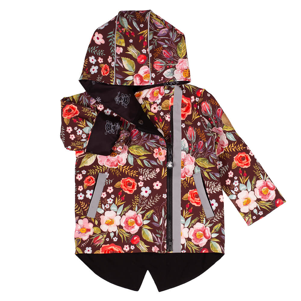 Kinder Softshelljacke mit Patent - Boho Girl