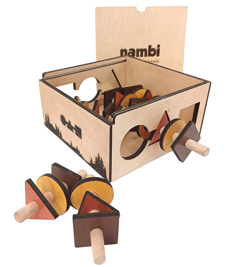 Holz-Logikspiel – Spieße