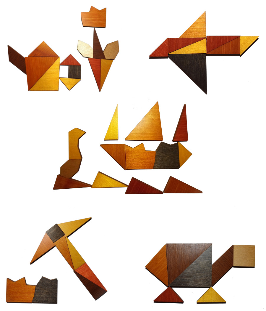 Holz-Logikspiel – Kreative Puzzles | Schwieriges Niveau